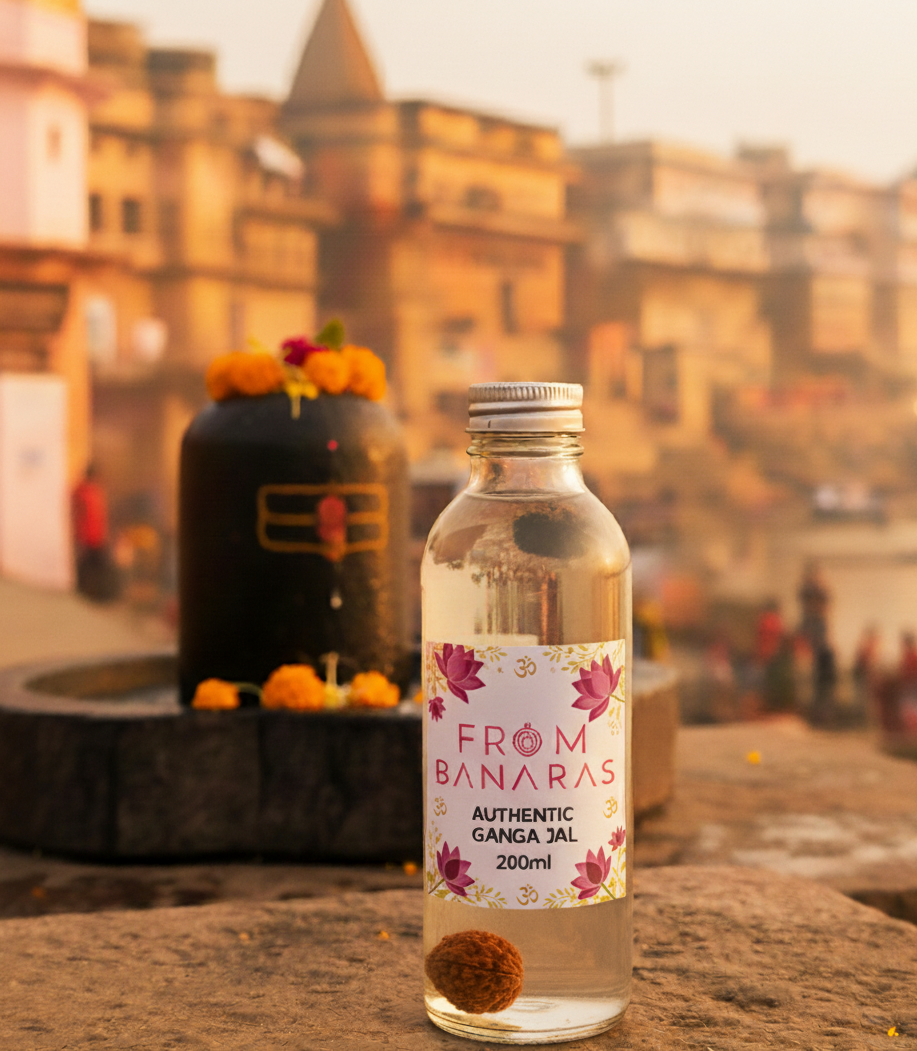 Pure Ganga Jal from Kashi – Holy Water from the Ghats of Kashi