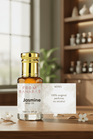 Buy Jasmine Attar | Natural Floral Perfume Oil – From Banaras