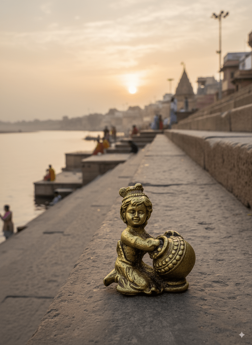 laddu gopal from banaras