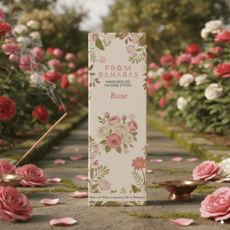 rose incense from banaras