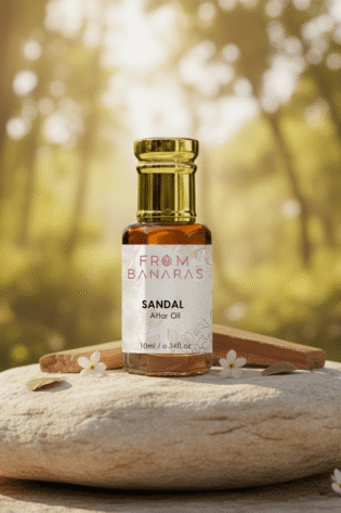 Buy Sandal Attar | Natural Sandalwood Perfume Oil – From Banaras