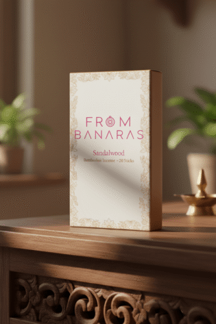 bamboless sandalwood incense from banaras , varanasi