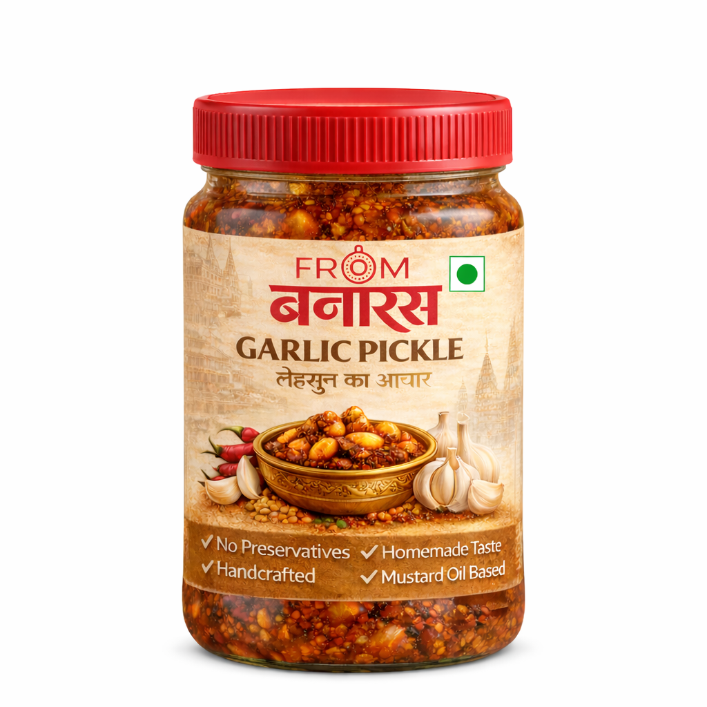garlic pickle from banaras