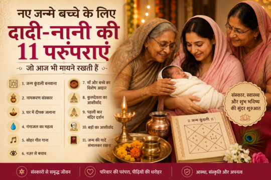 Naye Janme Bachche Ke Liye Dadi-Nani Ki 11 Paramparayein Jo Aaj Bhi Maayne Rakhti Hain